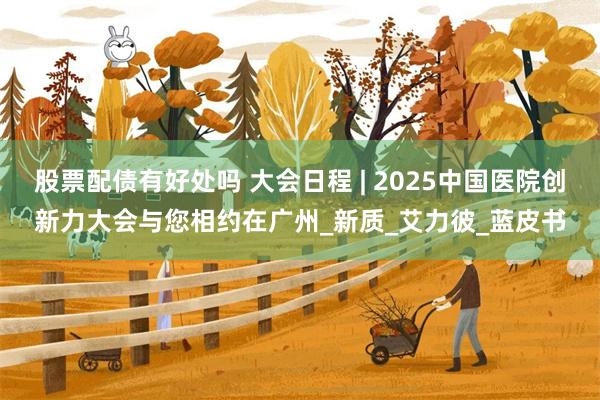 股票配债有好处吗 大会日程 | 2025中国医院创新力大会与您相约在广州_新质_艾力彼_蓝皮书